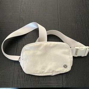 Lululemon white opal belt bag